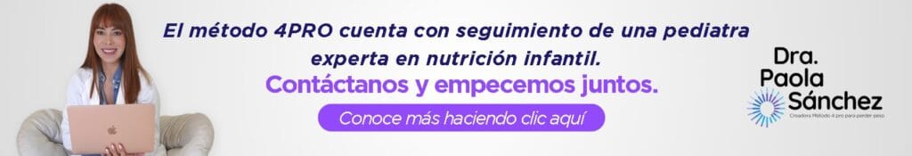 Obesidad infantil- Método 4PRO- Dra. Paola Sánchez