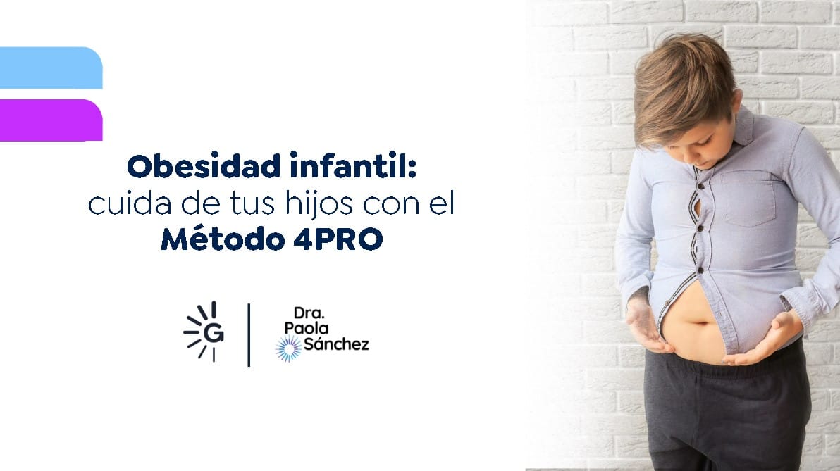Obesidad infantil- Método 4PRO- Dra. Paola Sánchez