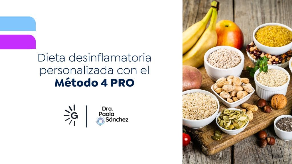 Dieta desinflamatoria con respaldo médico - Dra. Paola Sánchez