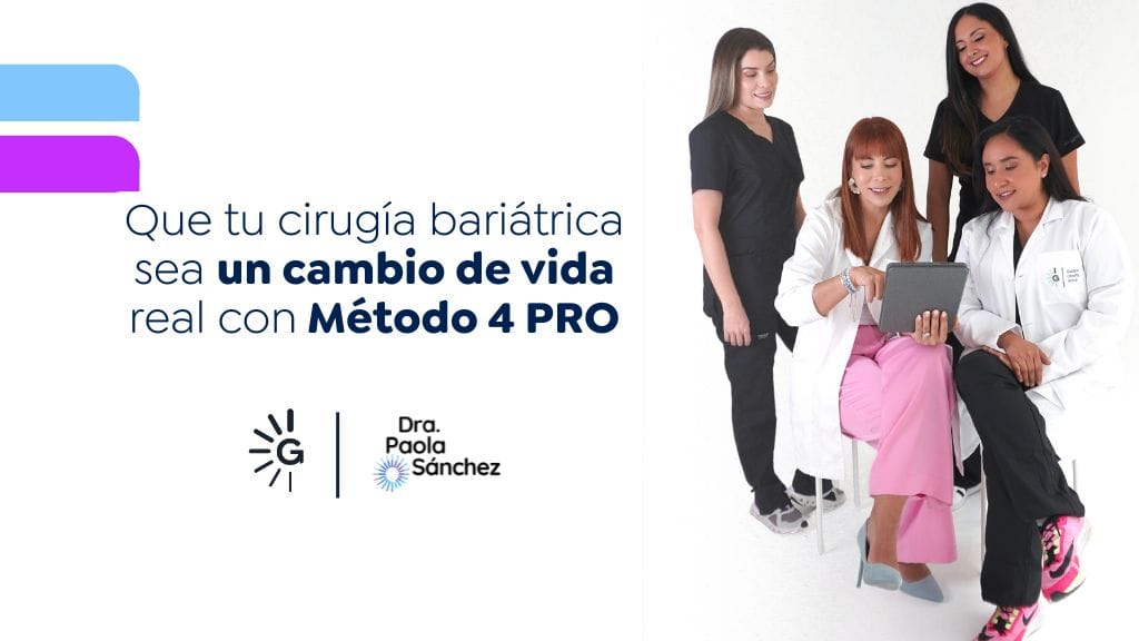 Acompañamiento médico después de la cirugía bariátrica - Método 4 PRO - Bogotá, Colombia