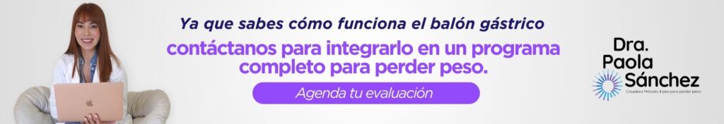 Dra. Paola Sánchez contesta cómo funciona el balón gástrico