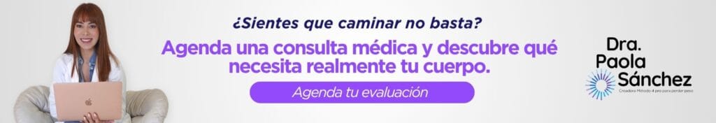 Dra. Paola Sánchez responde cuantos pasos debo caminar al dia para bajar de peso